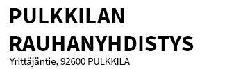 Pulkkilan Rauhanyhdistys ry Logo